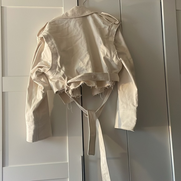 cream jacket from Zara- S - Picture 2 of 2